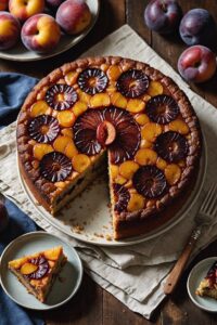 Plum Upside Down Cake