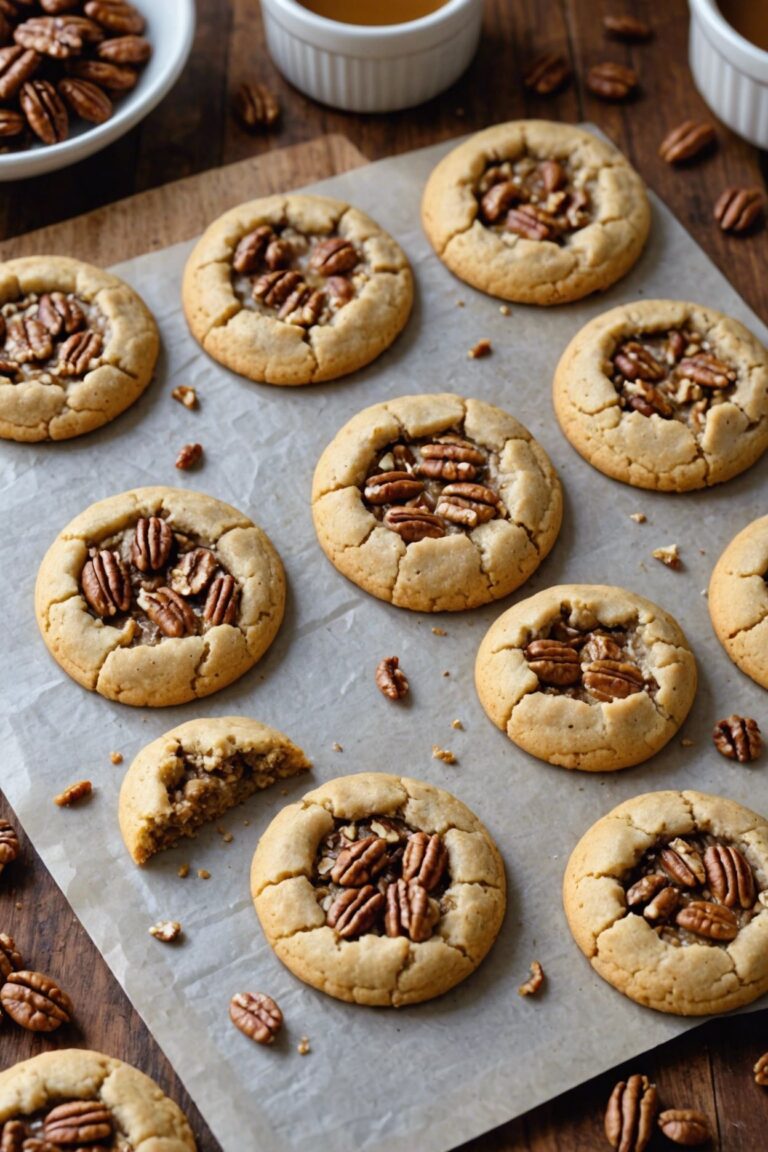 Praline Butter Cookies