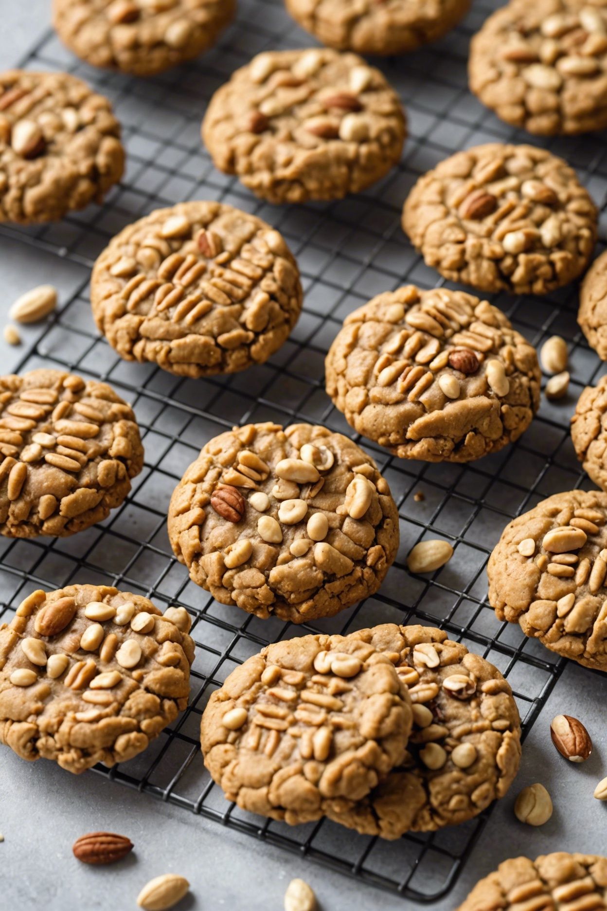 Protein Packed Peanut Butter Cookies