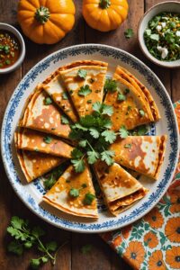 Quesadillas De Flor De Calabaza