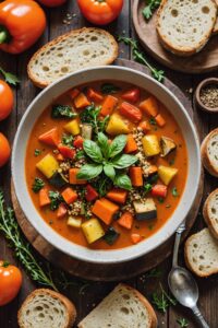 Roasted Vegetable Soup