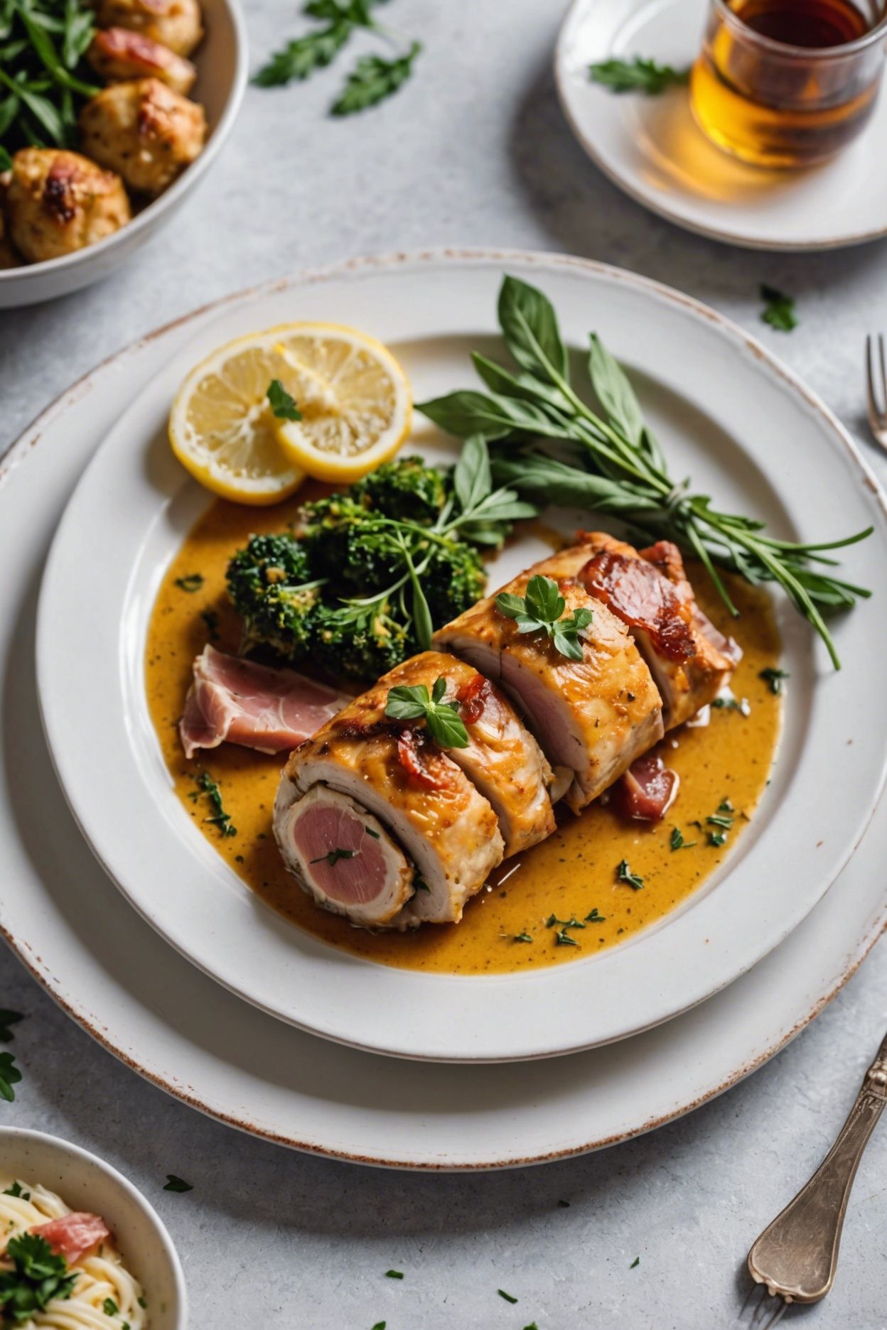 Saltimbocca Di Pollo Alla Romana Roulades