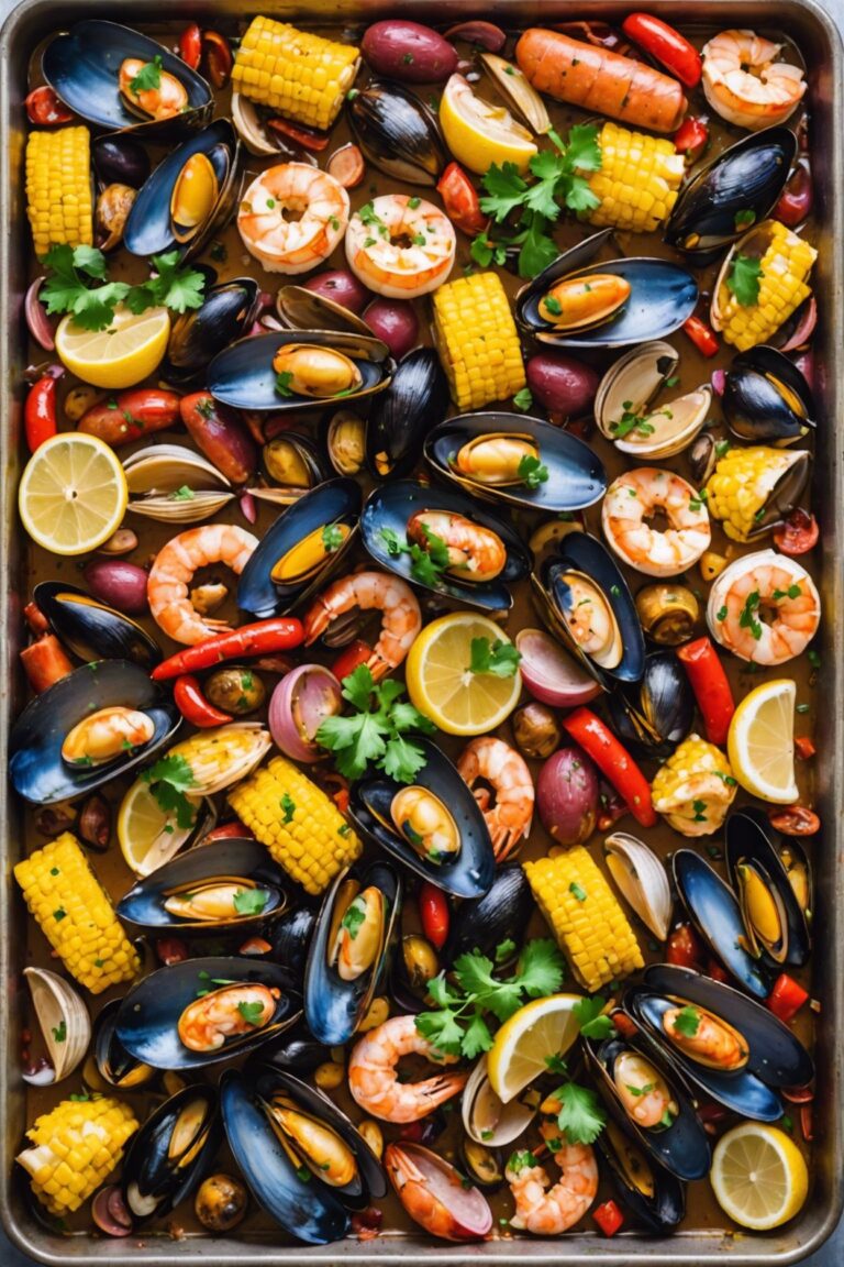 Sheet Pan Seafood Boil