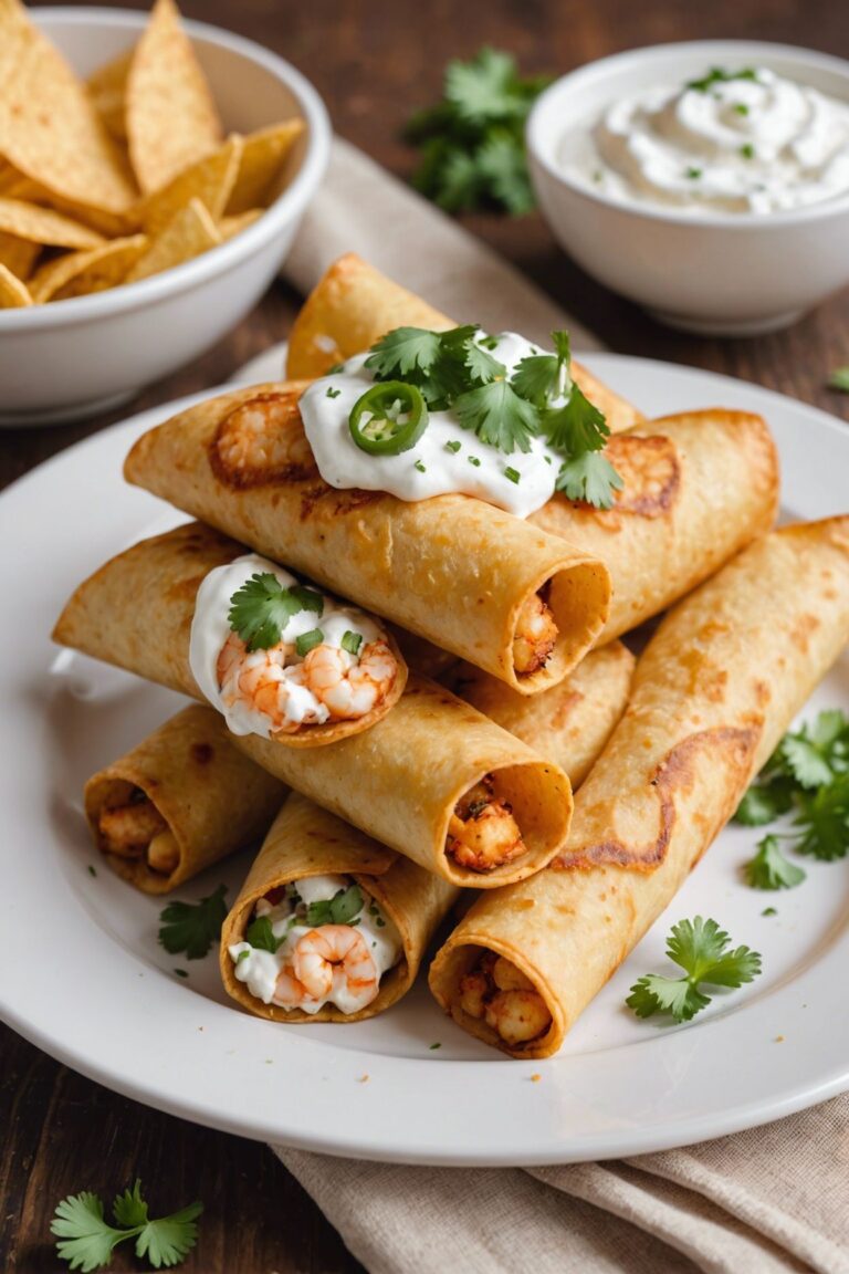 Shrimp Taquitos