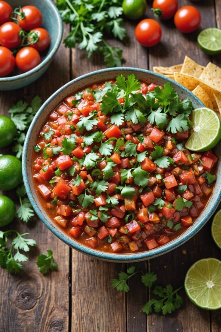 Simple Smoked Salsa