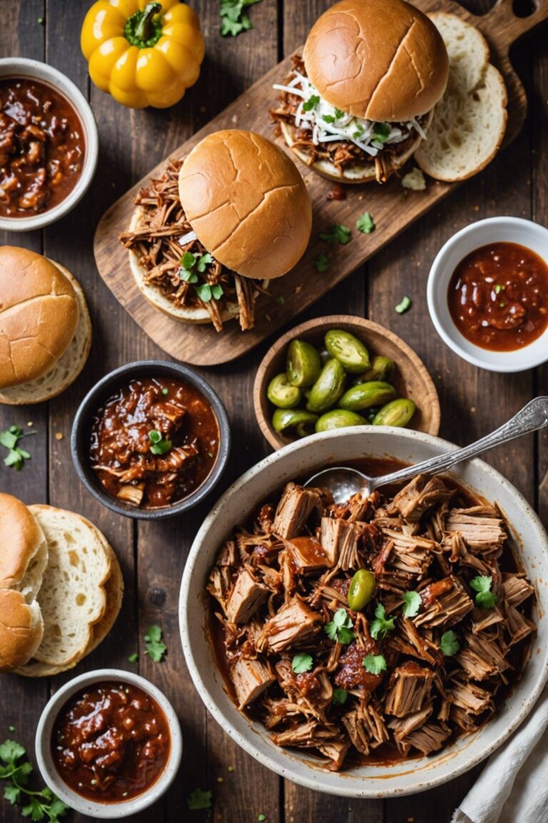 Slow Cooker Barbecue Pulled Pork