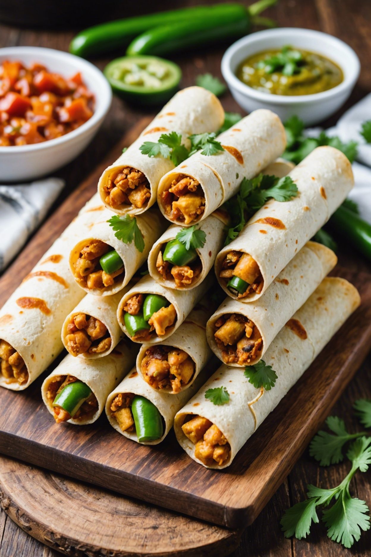 Slow Cooker Jalapeno Popper Taquitos