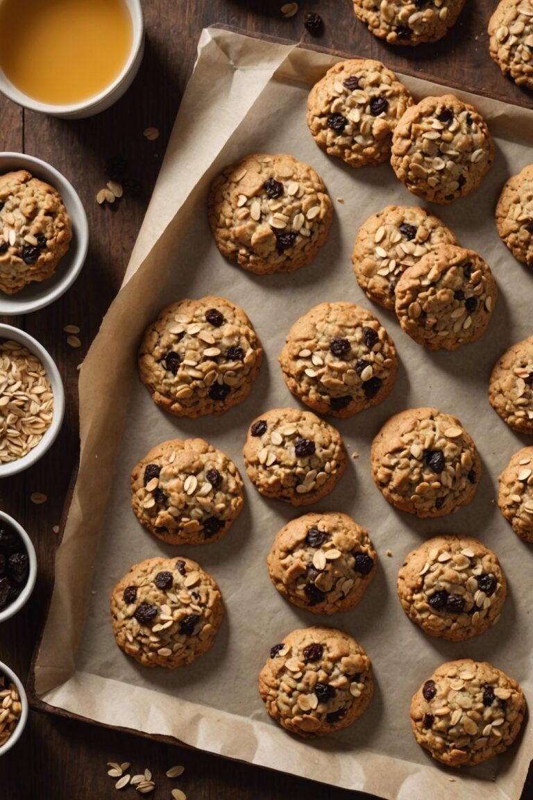 Soft Oatmeal Raisin Cookies