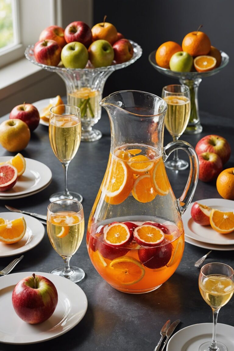 Sparkling Apple Cider Mimosa