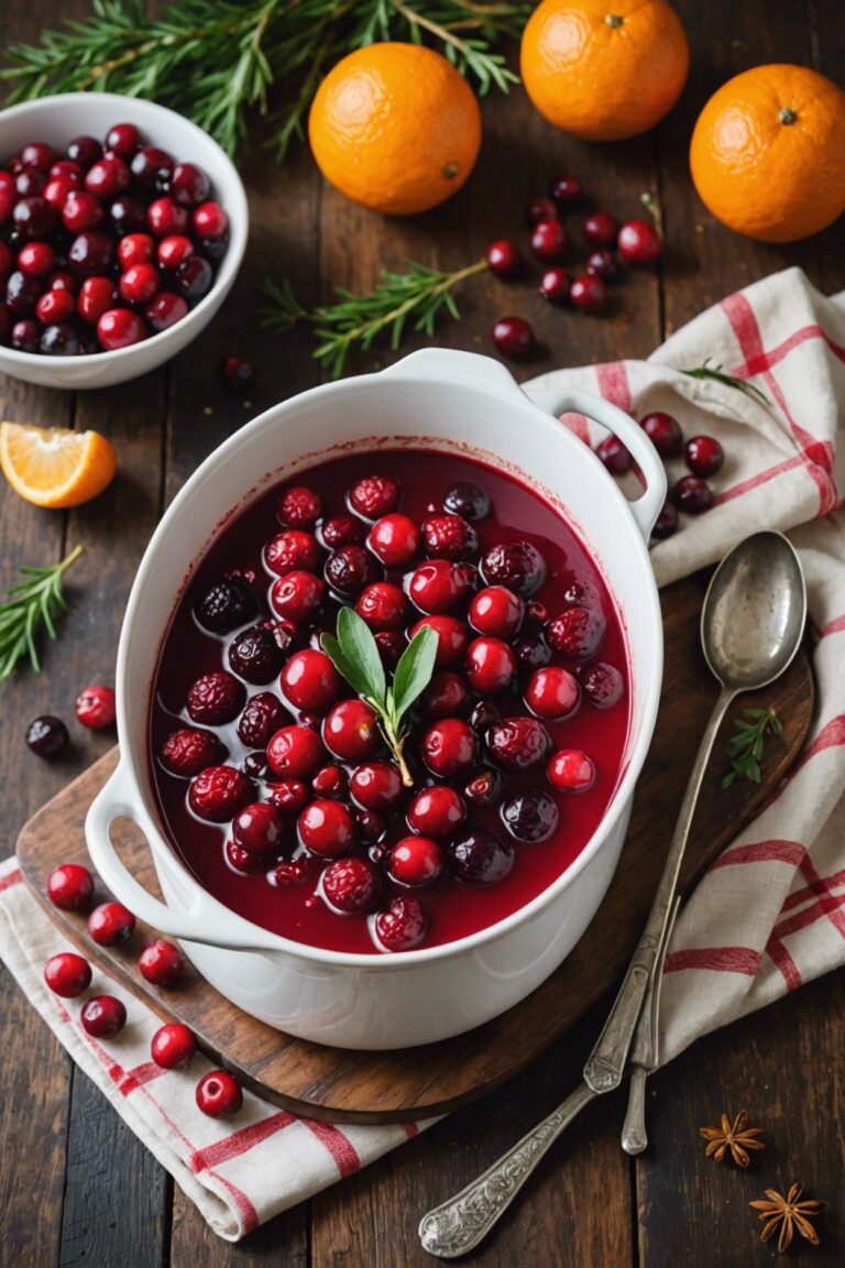 Spiced Cranberry Sauce