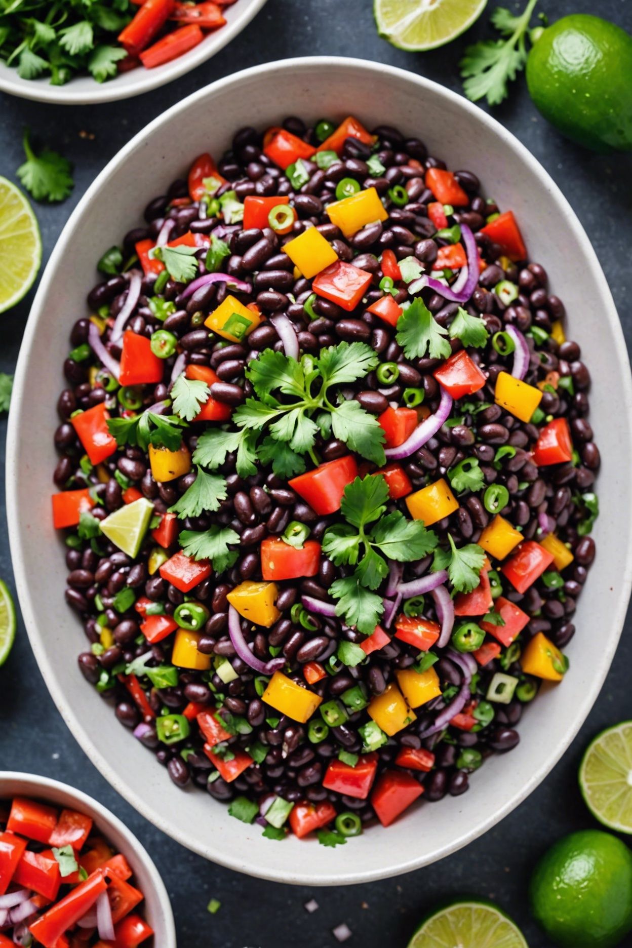 Spicy Black Bean Salad