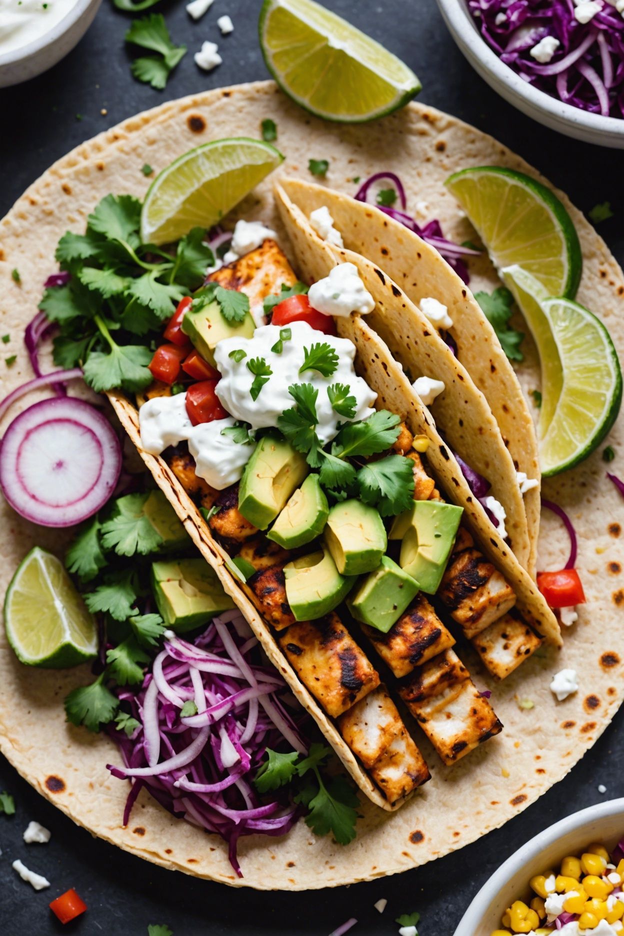 Spicy Grilled Fish Tacos