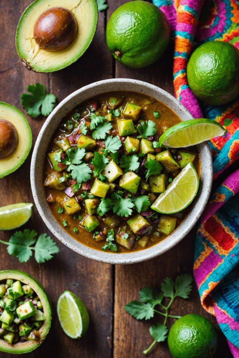 Spicy Roasted Tomatillo Salsa