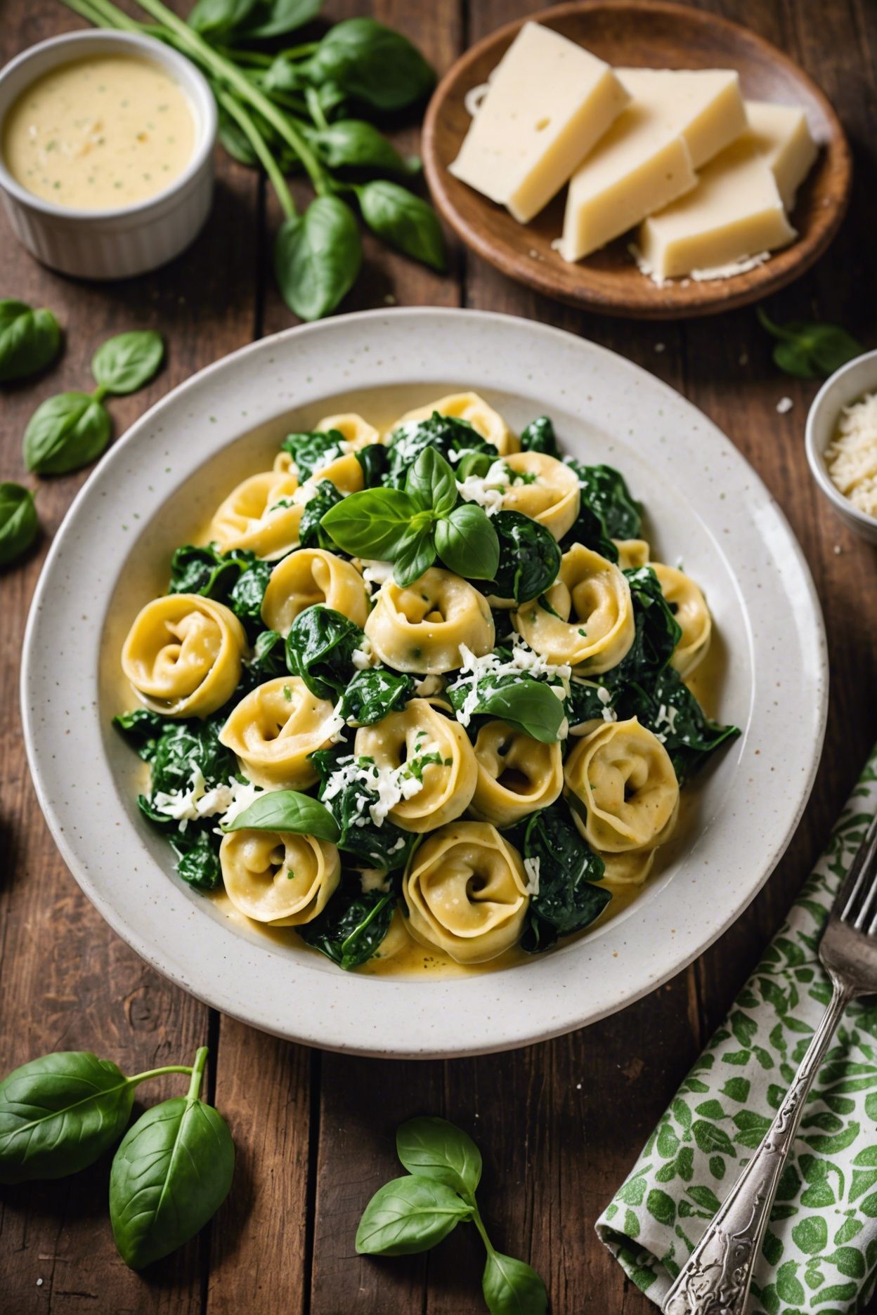 Spinach And Ricotta Tortellini