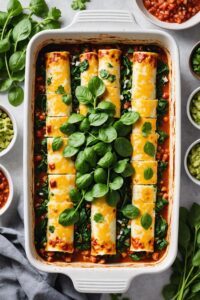 Spinach Enchiladas