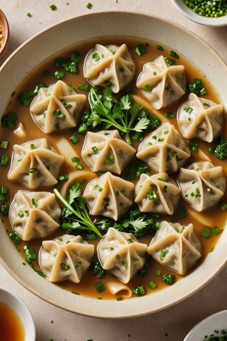 Spring Lamb Dumplings