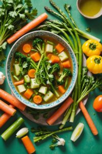 Spring Vegetable Bouillon