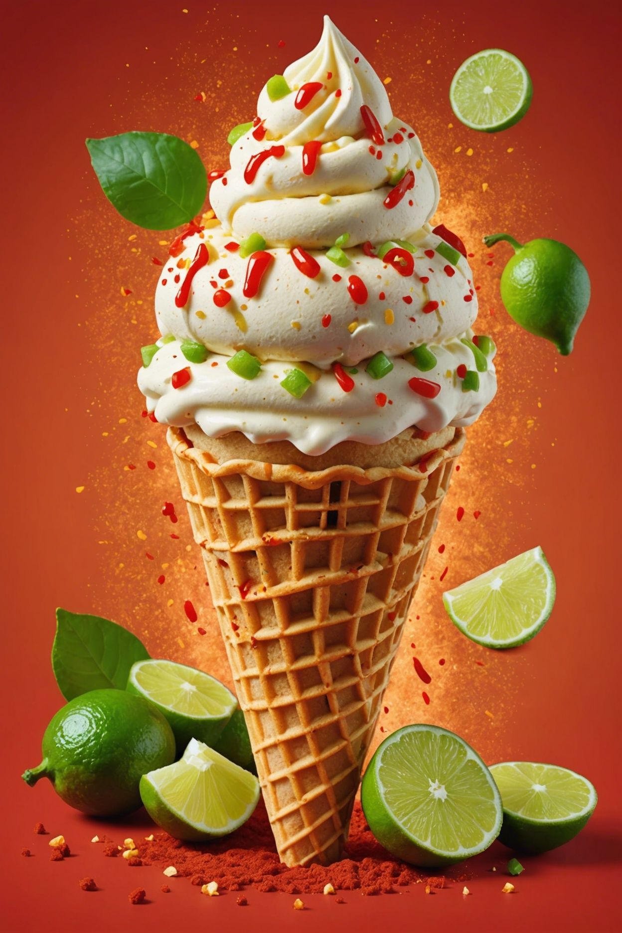 Sriracha Lime Ice Cream