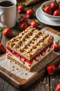 Strawberry Crumb Bars