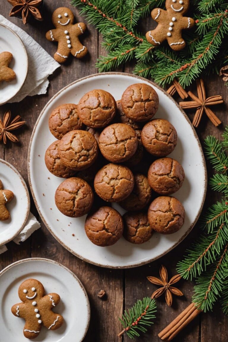 Sugar N Spice Mini Gingerbread Muffins