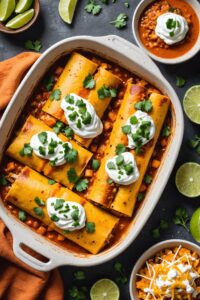 Sweet Potato Enchiladas