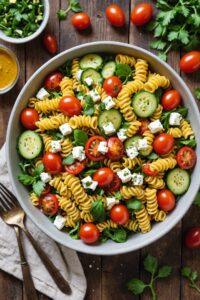 Turmeric Rotini Salad