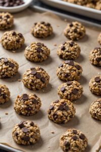 Unbaked Chocolate Oatmeal Cookies