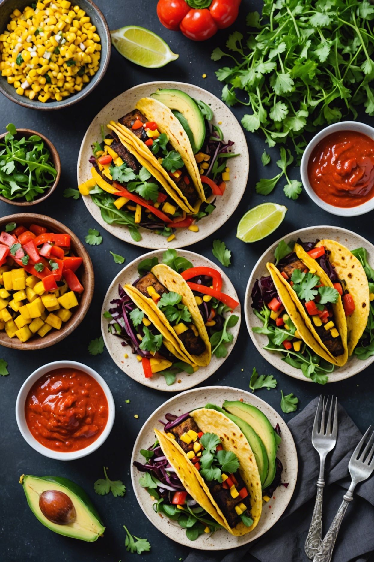Vegan Garden Tacos