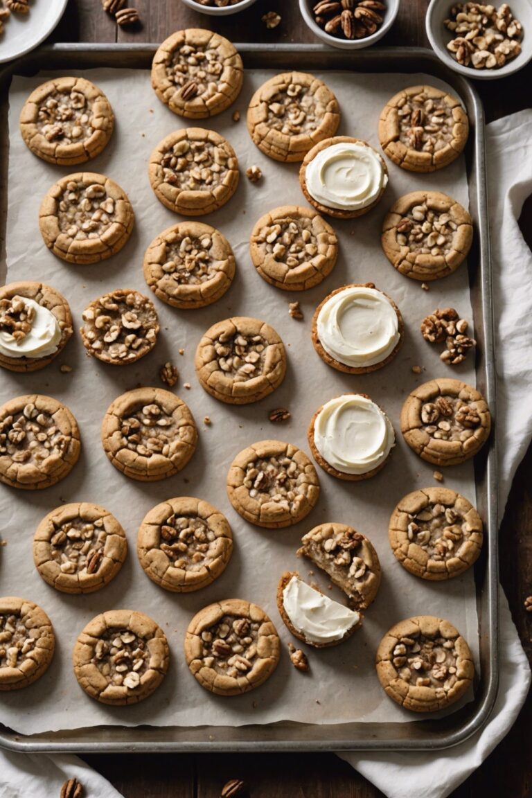 Walnut Cheesecake Cookies