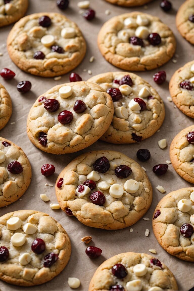 White Chocolate Macadamia Cranberry Dreams