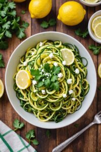 Wifeys Lemony Zoodles