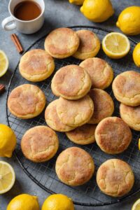 Zesty Lemon Snickerdoodles