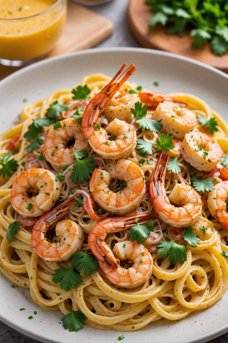 Zydeco Stomp Cajun Shrimp Alfredo