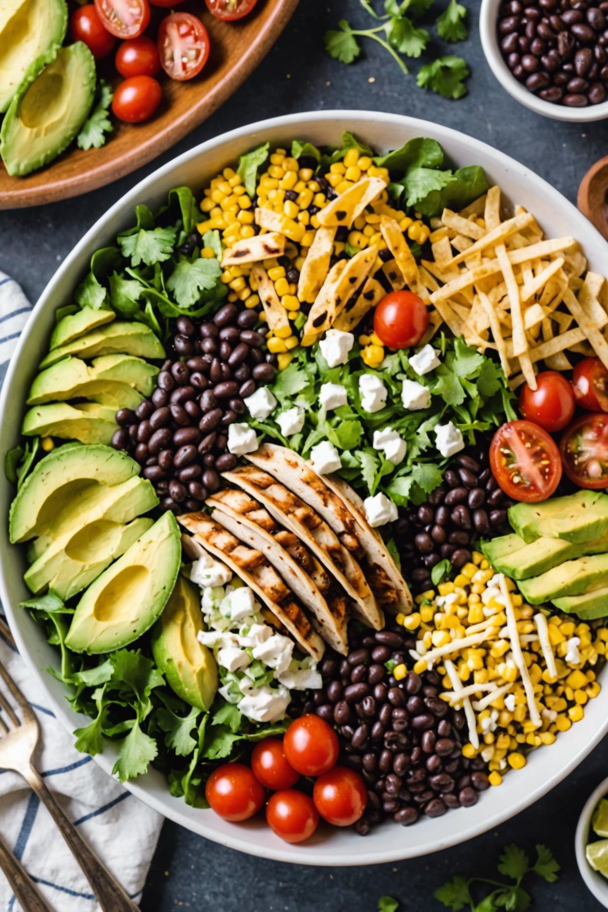 15 Minute Chicken Taco Salad Quick Healthy And Delicious Meal