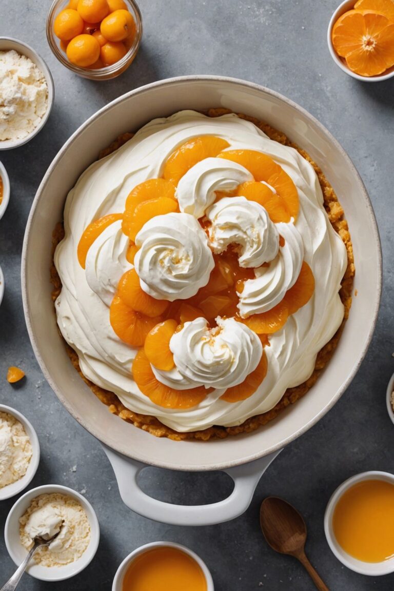 Apricot Filling And Frosting For Angel Food Cakes