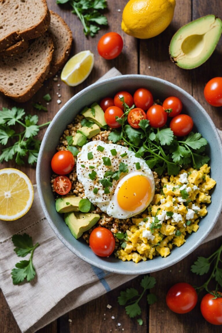 Avocado and Egg Breakfast Bowl