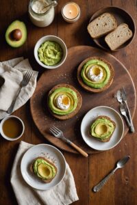 Avocado Toast with Cherry Tomatoes