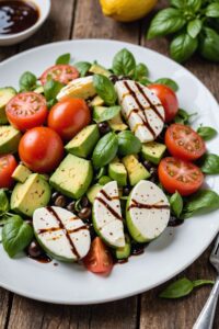 Avocado, Tomato, and Mozzarella Salad