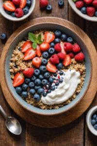 Berry Breakfast Quinoa