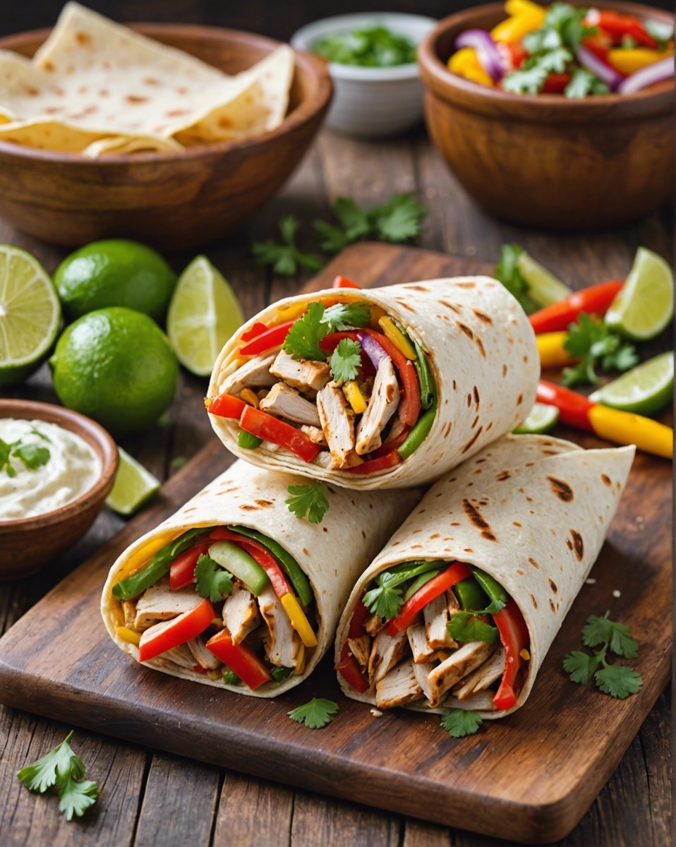 Chicken Fajita Wrap