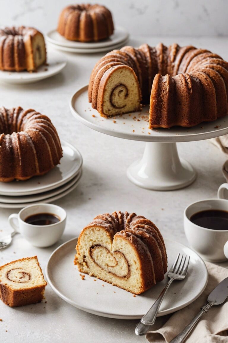 Cinnamon Swirl Bundt Coffee Cake