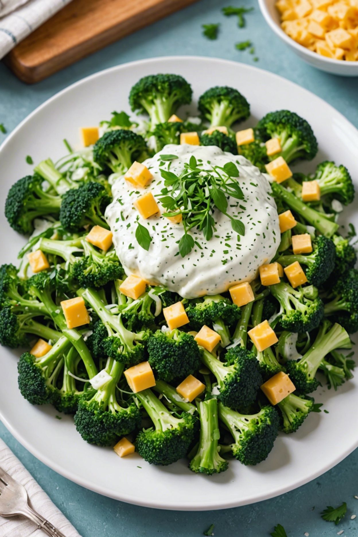 Creamy Broccoli Salad