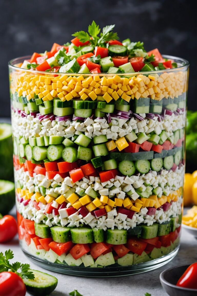 Easy 7 Layer Salad