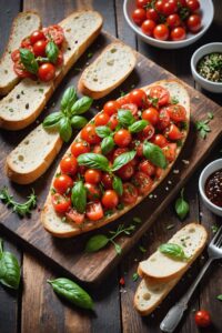 Fresh Tomato Bruschetta