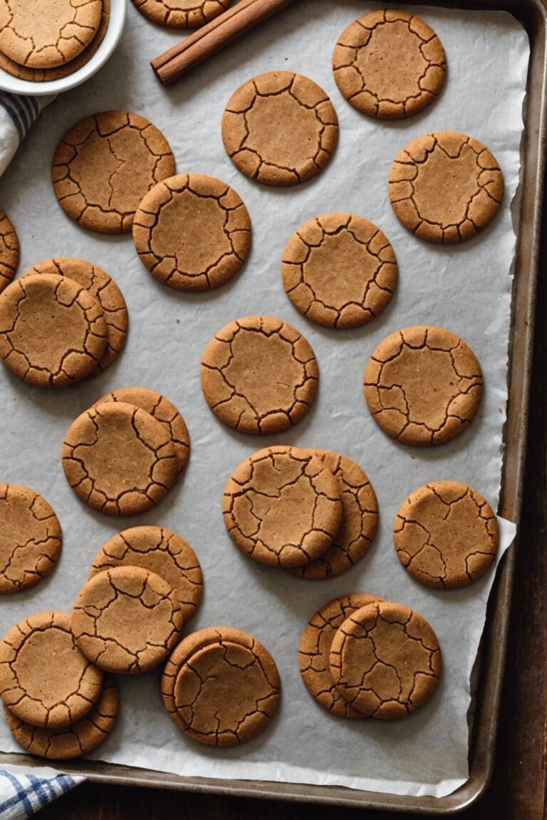 Grandmas Gingersnap Cookies