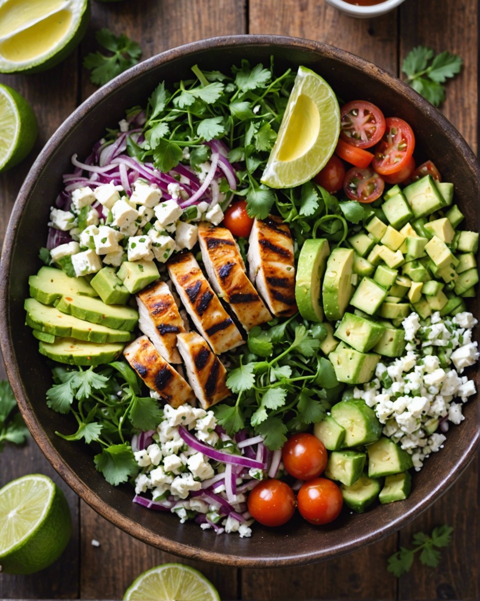 Grilled Chicken and Avocado Salad