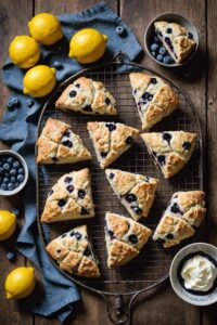 Lemon Blueberry Scones