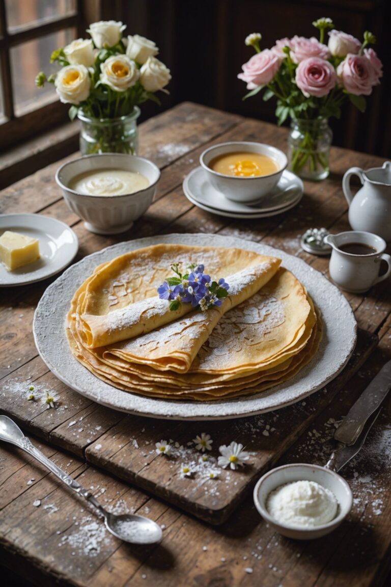 Light and Fluffy Crepes