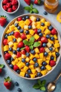 Mango and Berry Fruit Salad