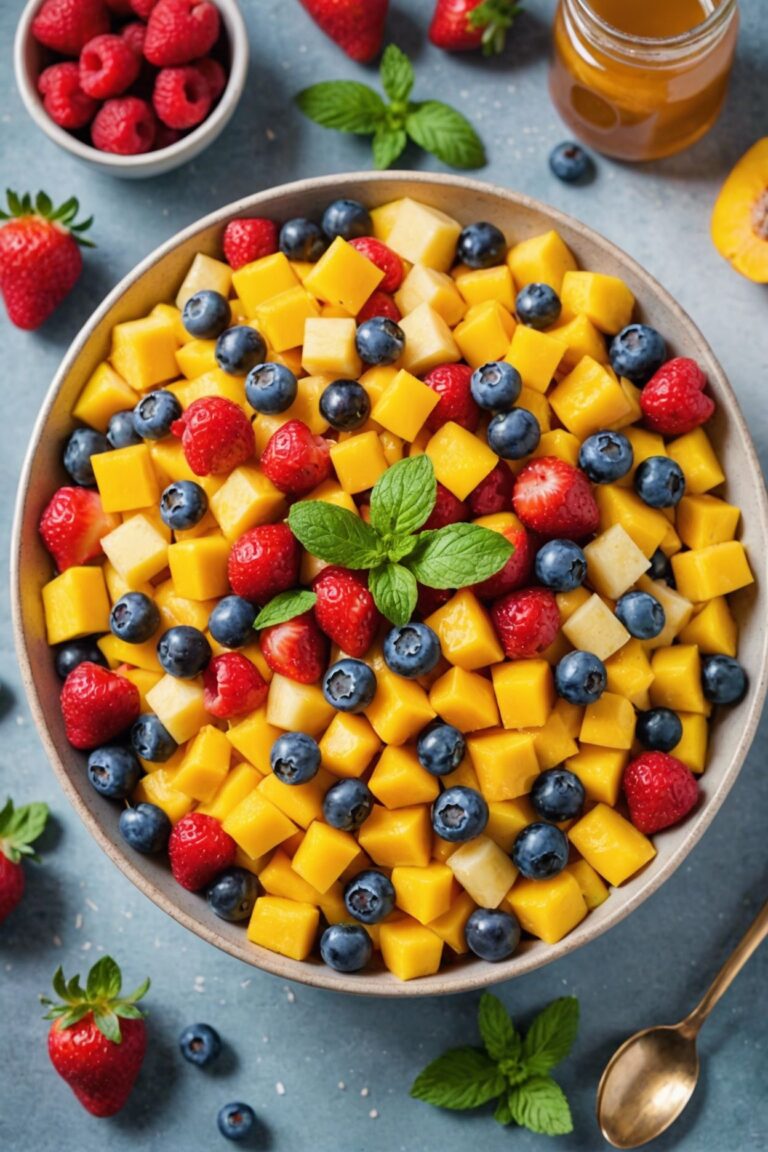 Mango and Berry Fruit Salad